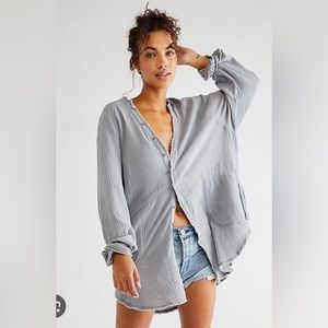 We The Free Summer Daydream Buttondown Free People